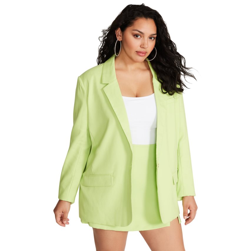 Blazers Steve Madden Kaira Mujer Verde Claro | ES EW0164